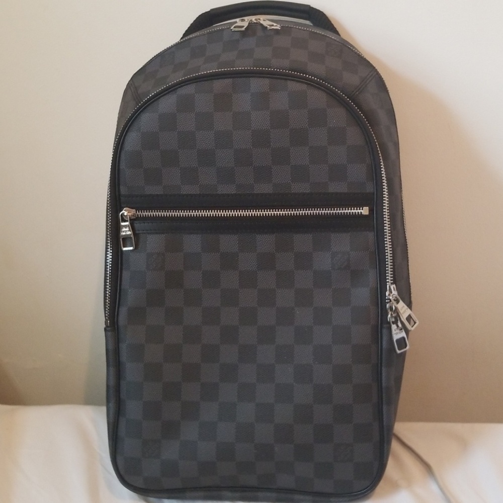 Michael in Damier Graphite Canvas Bookbag
